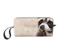 Smart Animals Raton Laveur Nature, Trousse de Maquillage Trousse à cosmétiques Trousse de Toilette de Voyage Portable Pochette de Maquillage