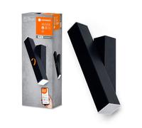 LEDVANCE Applique murale SMART+ WiFi Orbis Wall Cross 12W 600 lm 3000-6500K dimmable haut/bas noir