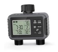 Smart Arroseur Minuterie Double Sorties Système D'irrigation Arrosage Minuterie Jardin Pelouse Pluie Retard Automatique Manuel Système D'arrosage