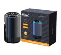 Smart Auto Air Freshener Projector, Long-Lasting Odor Eliminator, Adjustable Intensity Oil Diffuser, Car Interior Accessories for Freshening, Relaxing, and Driving, 6.8x12 cm
