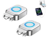 Smart Auto Stop Charging Adapter, Smart Overcharge Protection, Auto Stop Cut Off Power Supply for Laptop, AutoDisconnect ChargingCable Protector, 140w Smart Power SplitterAdapter (2 Pcs)