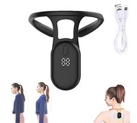 Smart Back Support, Hunchback Posture Corrector, Smart Reminder Corrects Posture Back Support Training, Smart Corrector for Hunchback, Back Straightener Posture Corrector, Relieve Back Pain (Black)