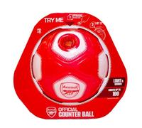 Smart Ball SBCB1A : SBCB1BNP-AFC, Ballon de Football, Rouge et Blanc, Taille Unique