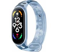 Smart Band 7 - FitTrack Smart Band - Surveillance du sommeil, du cœur et du pouls - Sleep Tracker bleu