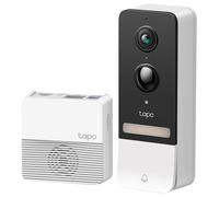 Smart Batterie Vidéo Sonnette Kit, 2K, IP64 - TAPO D230S1