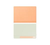 Housse Smart Book Cover pour Samsung Galaxy Tab S10+ Galaxy Tab S9+ et Galaxy Tab S9 FE+ Orange