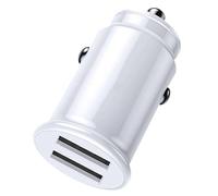 Smart Car Adapter - Port 3.1A Charger, Fast Charge USB Power, Compact Vehicle Plug Unit | Portable Quick Charging Accessory For Phones Tablets Laptops Travel Commutes Road Use