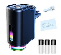 Smart Car Air Freshener, Led Car Vent Freshener, Odor Remover for Car, Car Air Outlet Freshener with Lasting Scent and Led Atmosphere Light for Car Air Outlets and car