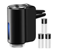 Smart Car Air Freshener, Smart Car Air Diffuser, Automatic Car Air Freshener, Featwell Smart Car Air Freshener, Fragrance Diffuser, 3 Mode Adjustable Car Scent Diffuser with 3 Bottles of Oil for Car