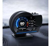 Smart Car OBD2 GPS-Gate HUD Head-Up Digital Display Tachymètre Turbo RPM Alarm
