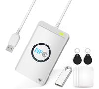 Smart Card Reader NFC RFID Smart Reader/Writer Contactless M1/UID Reader Writer ISO14443 A/B Mifare Felica So IEC 18092 Tags