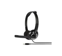 Smart Casque Avec fil Arceau Bureau/Centre d'appels Noir, Argent