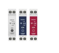 Smart Circuit Breaker MCB Timer 1P+N 63A Power kWh Voltage Current Meter Protector Voice Remote Control Switch AUOQKQUT(Metering,10A)