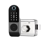 Smart ', Contrôle De Maison, Étanche, Porte D'empreinte Digitale, Extérieur, Câblage Sans Clé, Ensemble Électronique Biométrique Gratuit Pour L'avant