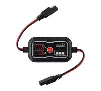 Smart Contrôleur de charge solaire MPPT 10 A 12 V pour batteries au lithium, étanche avec connexions SAE faciles