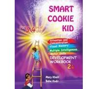 Smart Cookie Kid For 3-4 Year Olds Attention And Concentration Visual Memory Multiple Intelligences Motor Skills Book 2b