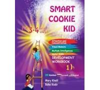 Smart Cookie Kid For 3-4 Year Olds Attention And Concentration Visual Memory Multiple Intelligences Motor Skills Book 1b Kazakh Russian English