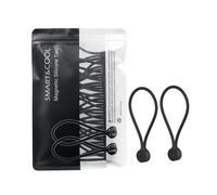 SMART&COOL Lot de 20 attaches magnétiques réutilisables en silicone pour regrouper et organiser, tenir des affaires, des marqueurs de livres, des aimants de réfrigérateur ou juste pour le plaisir,