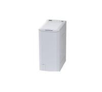 Candy SMART CSTG 28L2/1-47 - Machine à laver - largeur : 41 cm - profondeur : 60 cm - hauteur : 86 cm - chargement par le dessus - 46 litres - 8 kg - 1200 tours/min - blanc Blanc