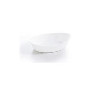 Smart-Cuisine-Carine - Plat à four - Blanc - 21x13.5xh5cm - Verre - (Lot de 6)