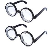 Smart Cutie Lot de 2 paires de lunettes rondes pour adulte Taille unique