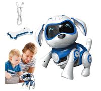 Smart Dog - Robot RC, Détection Du Contrôle Des Gestes De La Main, Effets Sonores D'aboiements Réalistes, Aide À L'apprentissage STEM Éducatif, Corps En Plastique ABS Durable | Salon Salle De Jeux Div