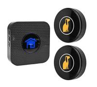 Smart Dog Sonnette de porte sans fil pour chien Appareil d'apprentissage de la propreté avec 55 sonneries et volume réglable pour chiot