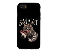 Smart Donkey Lunettes de Soleil drôle Animal Meme Humour Coque pour iPhone SE (2020) / 7/8
