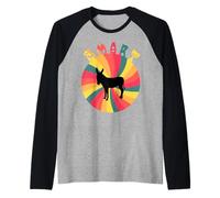 Smart Donkey Sarcastic Sayings Manche Raglan