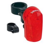 Smart Éclairage arrière 7 LED pour vélo Rouge 2 piles AAA fournies