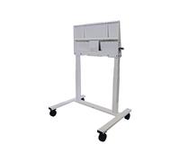 SMART Electric Height Adjustable Floor Stand FSE-500-W UL Listed Non-Locking White