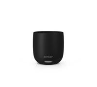 Smart Ember Cup avec contrôle de la température - Tasse à café chauffée rechargeable contrôlée par application de 178 ml avec affichage LED intelligent, autonomie de la batterie de 1,5 heure, noir
