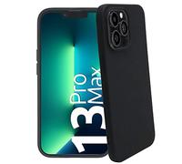 smart engineered SE® SOFTCASE Coque de protection pour iPhone 13 Pro Max - Noir Mat - Coque souple - Ajustement parfait - Résistante aux rayures - Coque pour iPhone 13 Pro Max