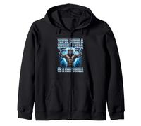 Smart Fella Alpha Wolf Meme Funny Werewolf Maudit Meme Sweat à Capuche