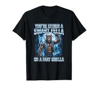 Smart Fella Alpha Wolf Meme Funny Werewolf Maudit Meme T-Shirt