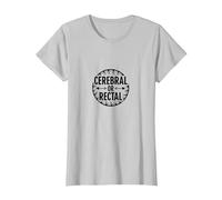 Smart Fella Or Fart Smella Funny Word Play Humour T-Shirt, Femme, Argent, XXL
