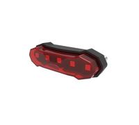 Smart Feu arrière pour Porte-Bagages de vélo électrique Vulcan Due, Couleur Rouge, 63 x 20 mm