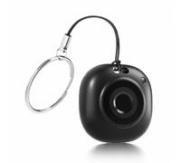 Smart Finder Traceur, Compatible Apple « Find My » (iOS Uniquement), pour Valises/Sacs/Clés/Vélos/Cartables, Pile Amovible (Noir)