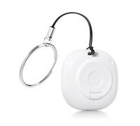 Smart Finder Traceur, Compatible Apple « Find My » (iOS Uniquement), pour Valises/Sacs/Clés/Vélos/Cartables, Pile Amovible (Blanc)