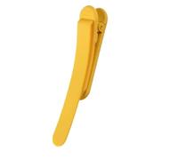 Smart Following Clip de marque-page en silicone antidérapant pour livres (jaune, bleu, rose rouge, rose, orange, vert) (A jaune)