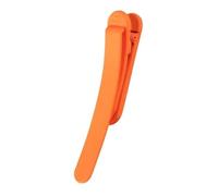 Smart Following Clip de marque-page en silicone antidérapant pour livres (jaune, bleu, rose rouge, rose, orange, vert) (A orange)
