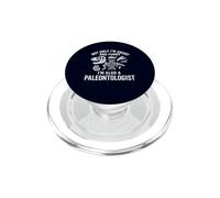 Smart Funny Paléontologist Dinosaure Fossil Science Humour PopSockets PopGrip pour MagSafe