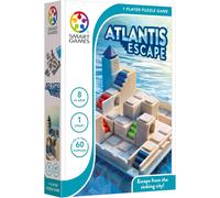 Smart Games - Atlantis Escape, Puzzle Game With 60 Challenges, 8+ Years
