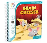 smart games - Brain Cheeser, Magnetic Puzzle Game with 48 Challenges, 6+ Years