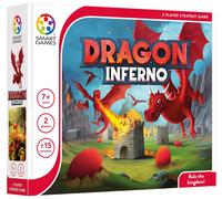 Smart Games - Dragon Inferno, 2 Player Strategy Game, 7+ Years