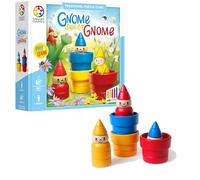 Smart Games - GNOME Sweet GNOME - Brainstorming éducatif - Jeu de stratégie Multi-Niveaux et renforcement des compétences - Jeu de logique et de pensée - 3 Ans + - 1 Joueur - Anglais - SG 038