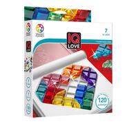 smart games - IQ Love, Puzzle Game with 120 Challenges, 2 Playing Modes, 7+ Year