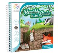 Smart Games Jeux de voyage magnétiques Mouvement dans la fosse, Jeu de voyage, Jeu d'enfant, Jeu d'enfant, à partir de 5 ans, SGT 290 DE-8