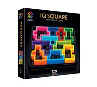 SmartGames - Jeu de réflexion IQ Deluxe Square - 120 défis - Dès 14 ans