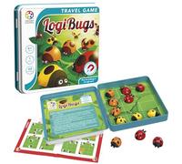 Smart Games - Logibugs - Brainstorming - Jeu de stratégie éducatif Multi-Niveaux et développement des compétences - Jeu de logique et de réflexion - 6 Ans + - 1 Joueur - Multilingue - SGT 2004